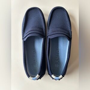 Rothys The Driver size 7 Navy Sapphire
